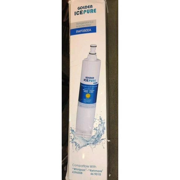 GOLDEN ICEPURE RWF0500A Refrigerator Water Filter Replacement for 4396508 1PACK - Picture 3 of 4